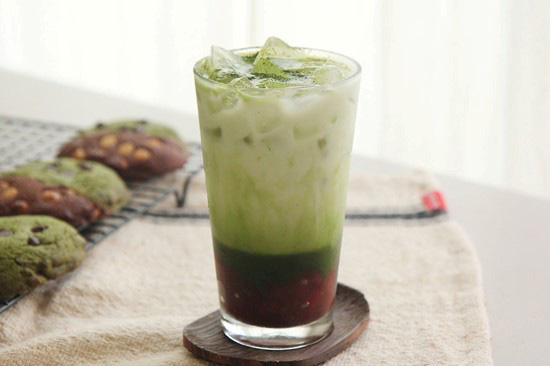 trà sữa matcha đậu đỏ