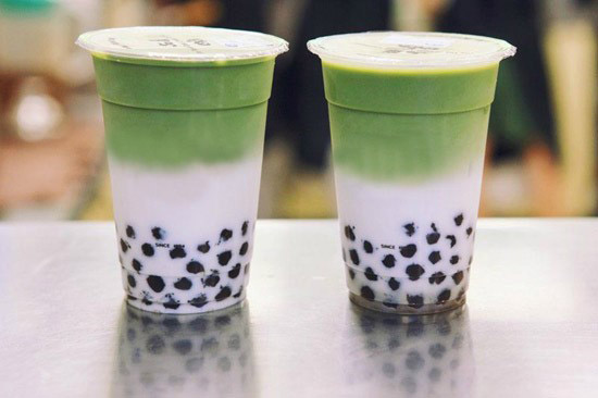 trà sữa matcha trân châu